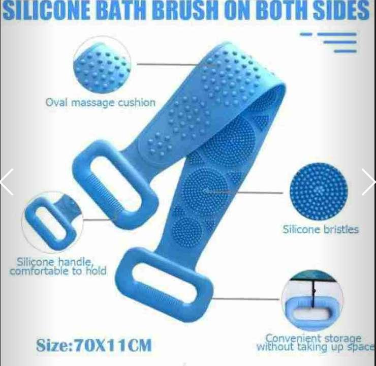 Silicone Body Back Scrubber – Dual-Sided for Deep Cleaning